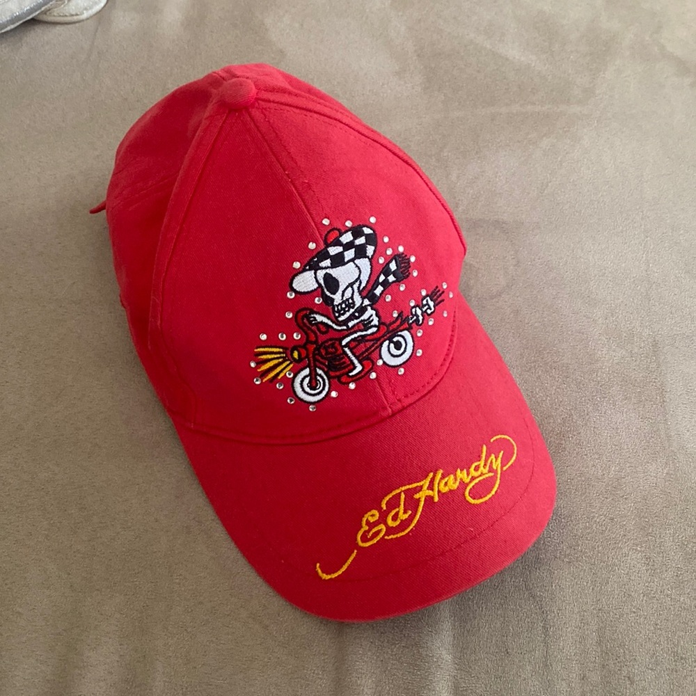 ED HARDY baseball hat